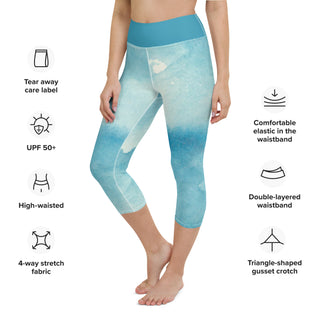 Yoga Capri Leggings - AquaRush FORTITUDE Store