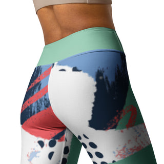 Yoga Leggings - Abstract FORTITUDE Store