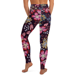 Yoga Leggings - Floral