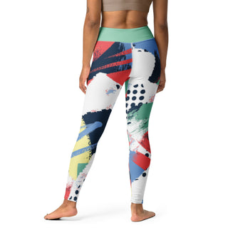 Yoga Leggings - Abstract FORTITUDE Store