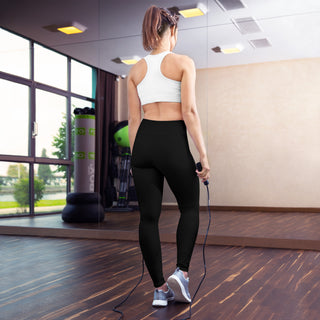 Yoga Leggings - Black FORTITUDE Store