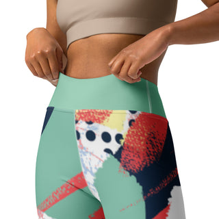 Yoga Leggings - Abstract FORTITUDE Store