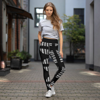 Yoga Leggings - Black FORTITUDE Store