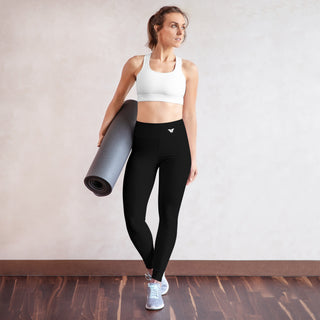 Yoga Leggings - Black FORTITUDE Store