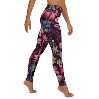 Yoga Leggings - Floral