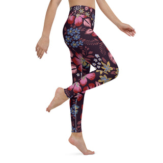 Yoga Leggings - Floral