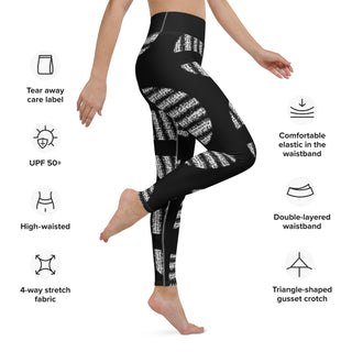 Yoga Leggings - Black FORTITUDE Store