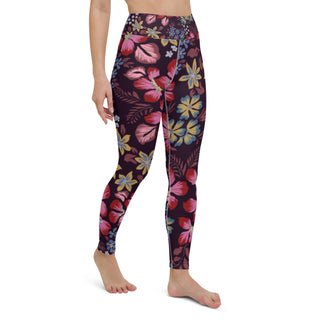 Yoga Leggings - Floral