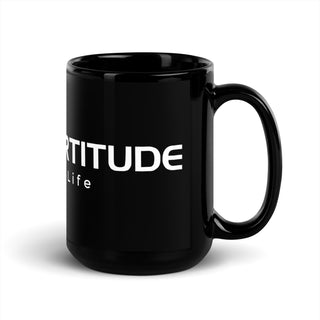 FORTITUDE - Black Glossy Mug