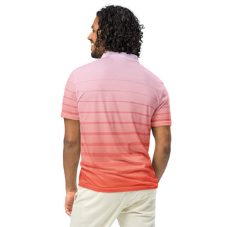 Men’s slim fit polo - Sunset FORTITUDE Store