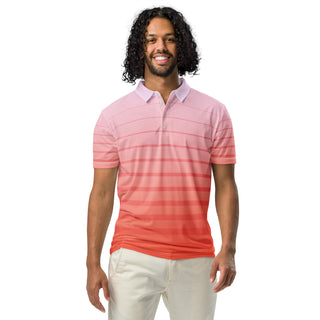 Men’s slim fit polo - Sunset FORTITUDE Store