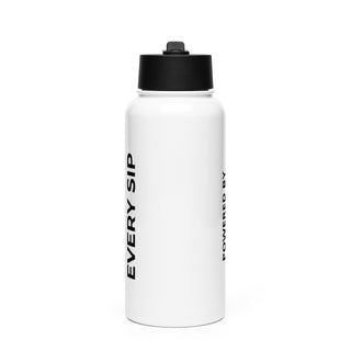 PowerFlow Stainless steel bottle with a straw lid FORTITUDE Store