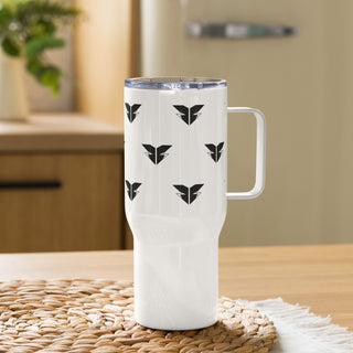 Fortitude Logo - Travel mug with a handle