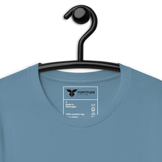 Fortitude Unisex t-shirt - Sea Blue FORTITUDE Store