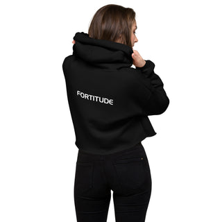 Crop Hoodie - Midnight black FORTITUDE Store