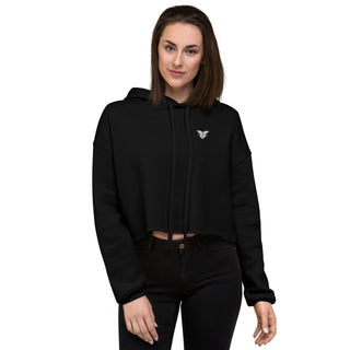 Crop Hoodie - Midnight black FORTITUDE Store