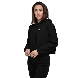 Crop Hoodie - Midnight black FORTITUDE Store