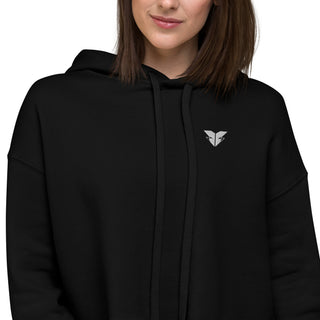 Crop Hoodie - Midnight black FORTITUDE Store