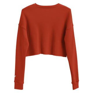 Brick Brown Crop Sweatshirt FORTITUDE Store