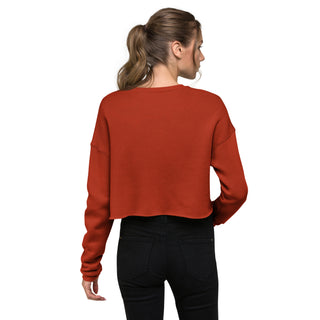 Brick Brown Crop Sweatshirt FORTITUDE Store