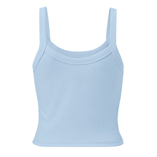 Boss Women’s micro-rib tank top - Blue FORTITUDE Store