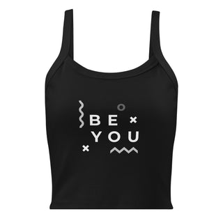 Be You Women’s micro-rib tank top - Grey FORTITUDE Store