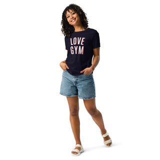 Women's Relaxed T-Shirt - Navy FORTITUDE Store